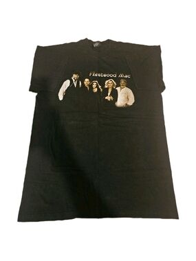 Fleetwood Mac Black Graphic Short Sleeve Tee